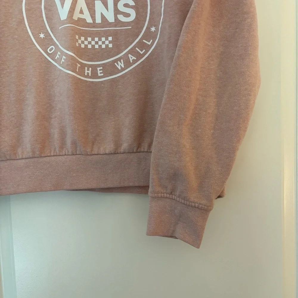Vans Women's Light Pink Crew Neck Sweater - Picture 6 of 13